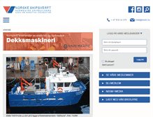 Tablet Screenshot of nssm.no